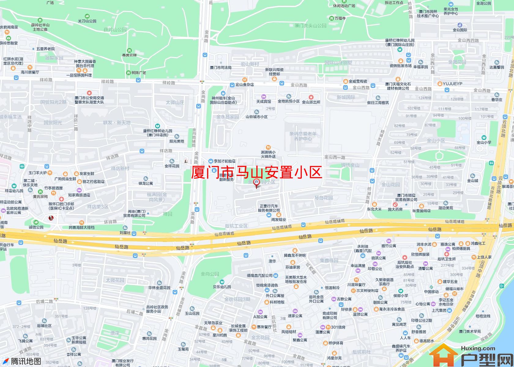 马山安置小区小区 - 户型网