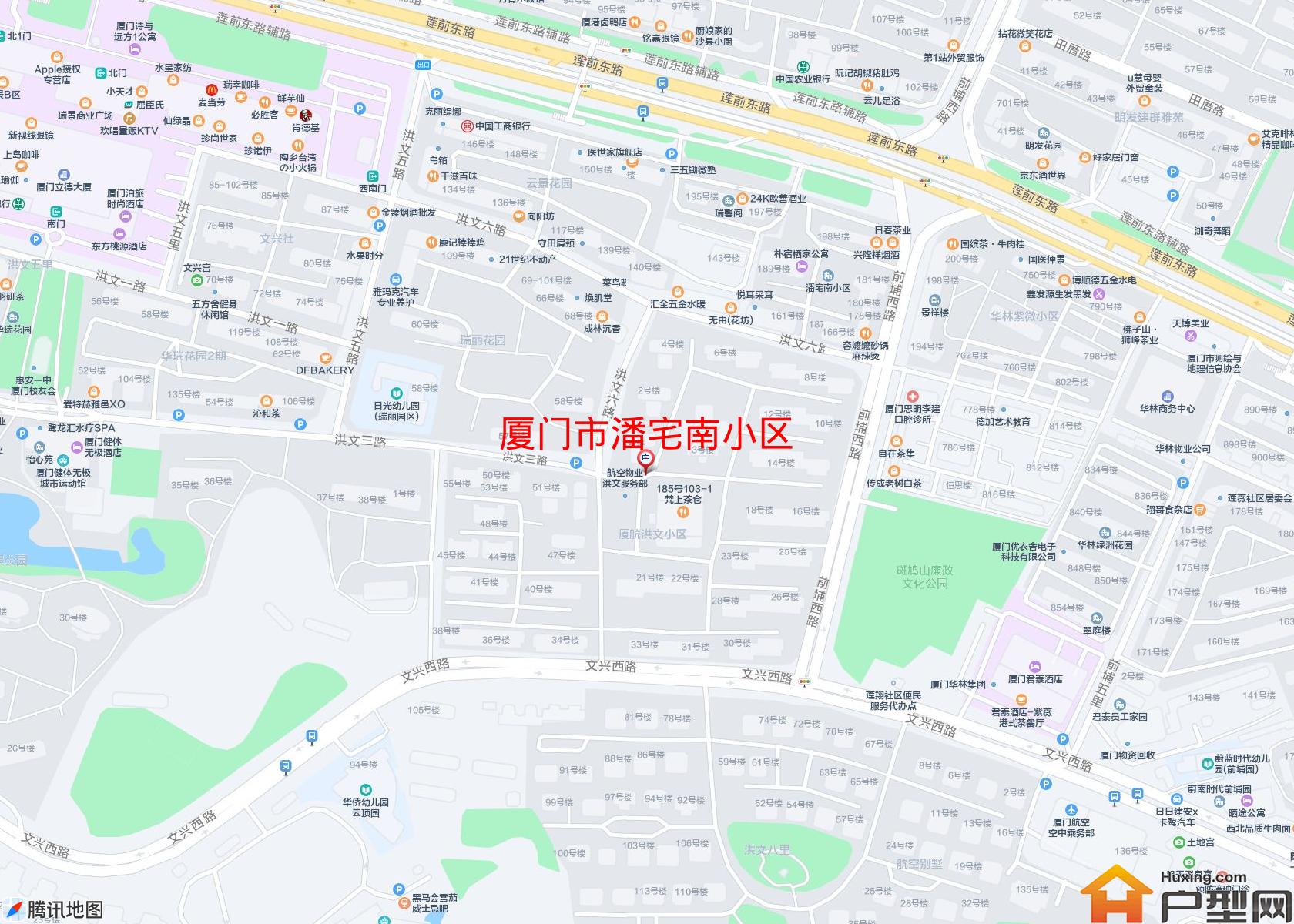 潘宅南小区小区 - 户型网