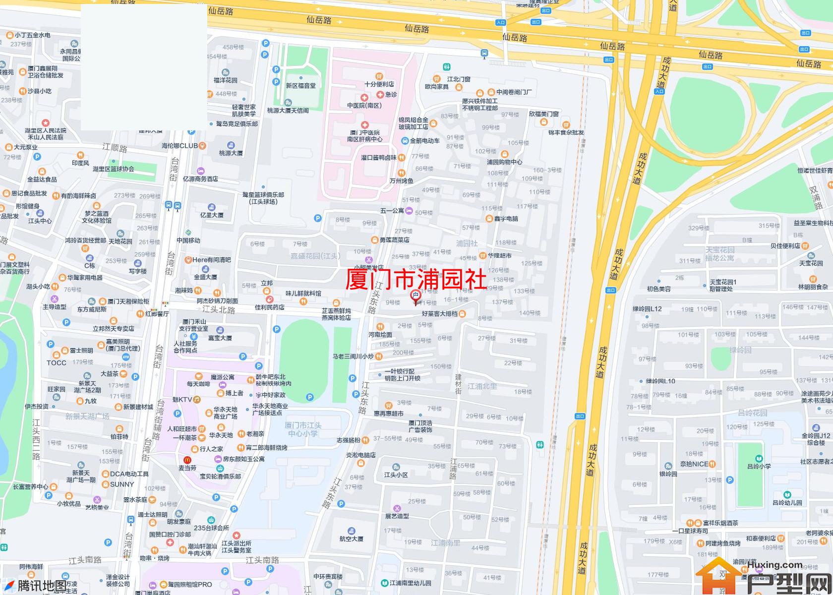 浦园社小区 - 户型网