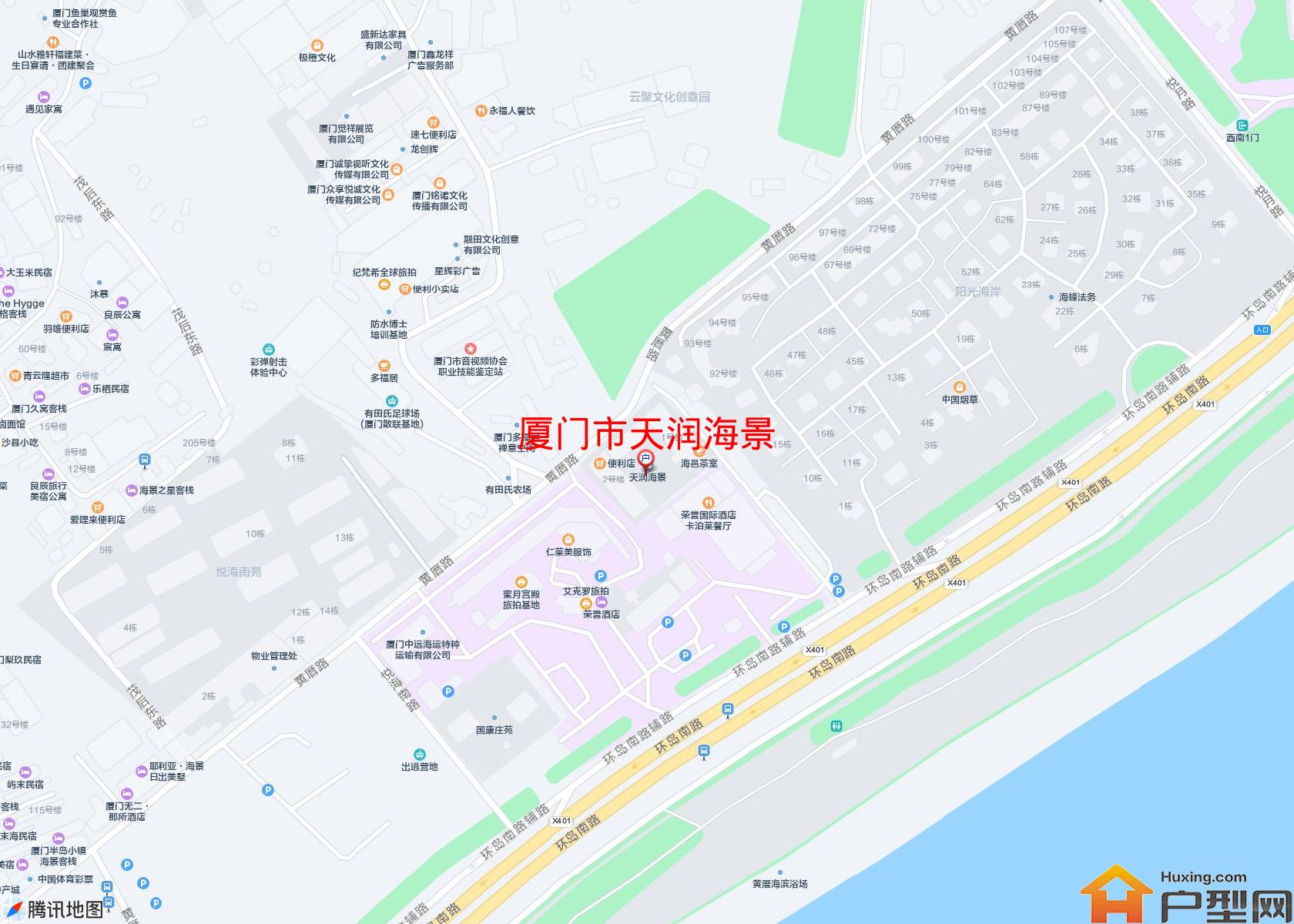 天润海景小区 - 户型网