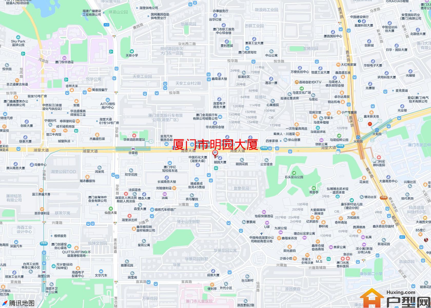 明园大厦小区 - 户型网