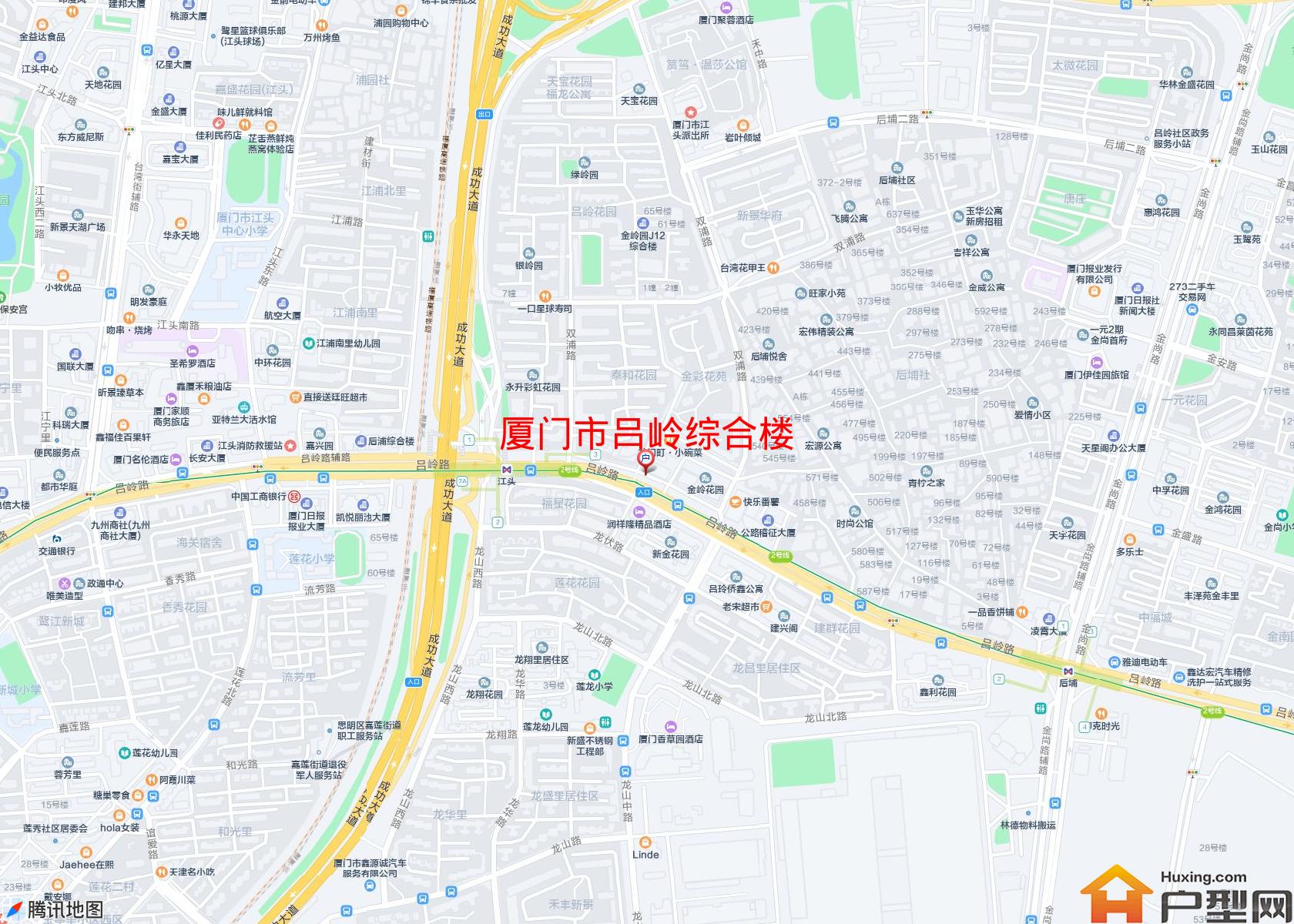 吕岭综合楼小区 - 户型网