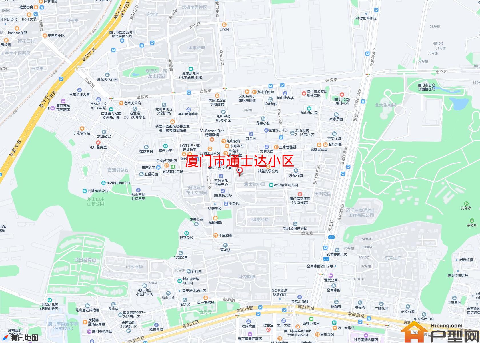 通士达小区小区 - 户型网