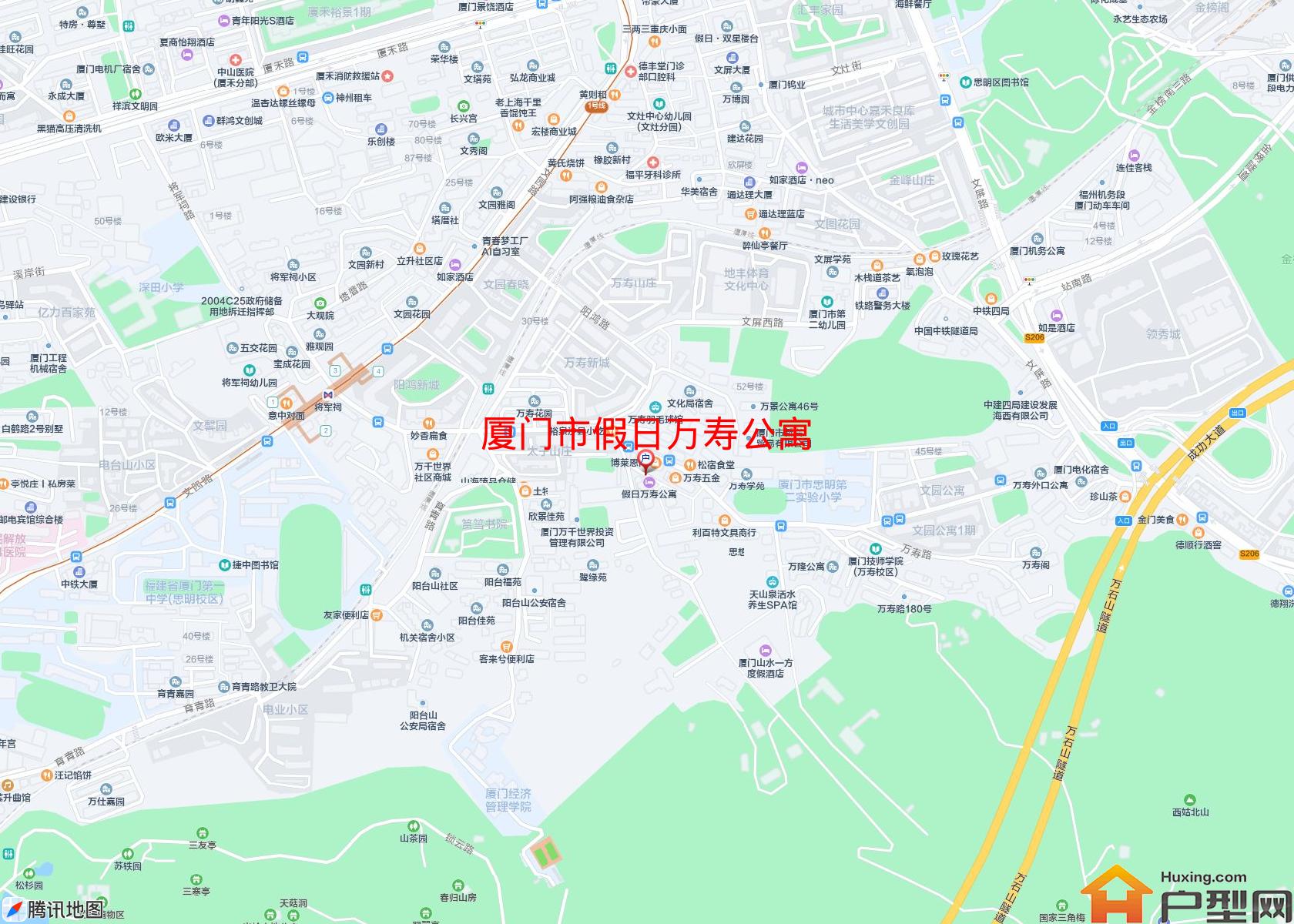 假日万寿公寓小区 - 户型网