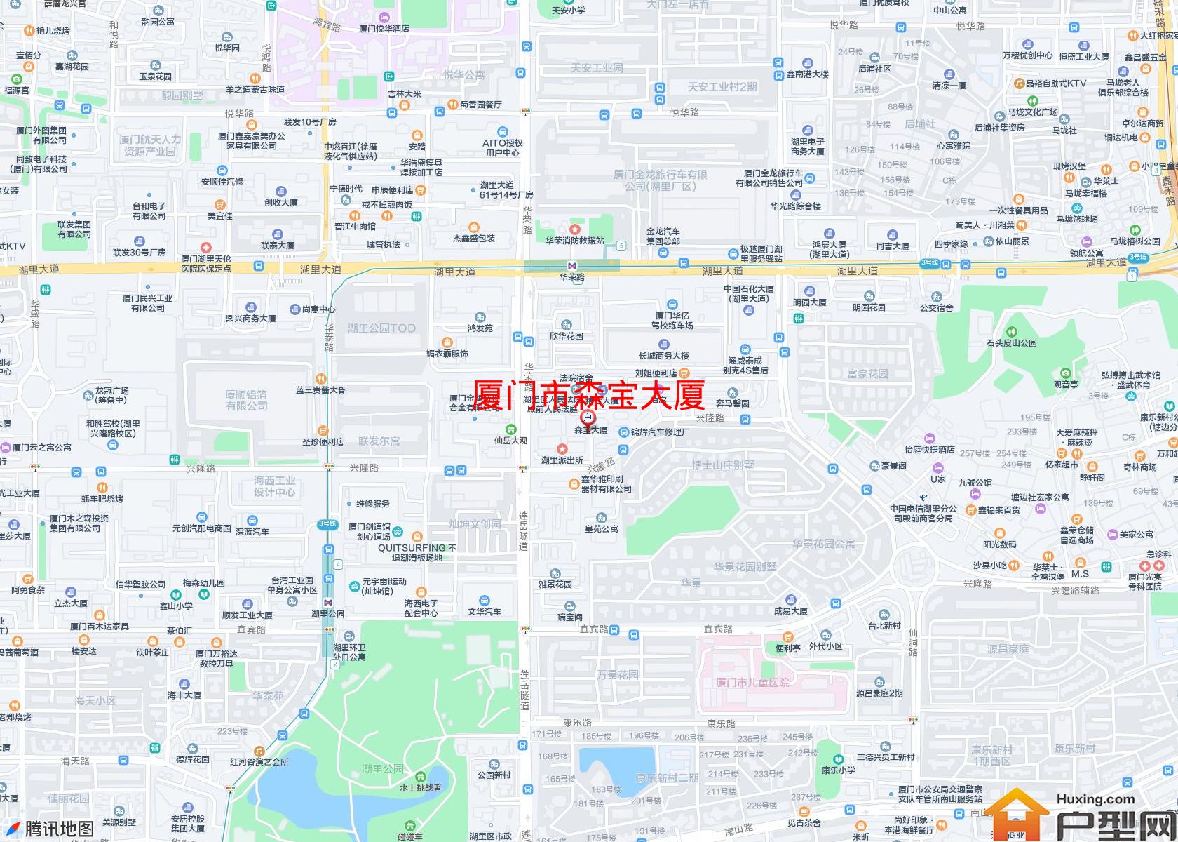 森宝大厦小区 - 户型网
