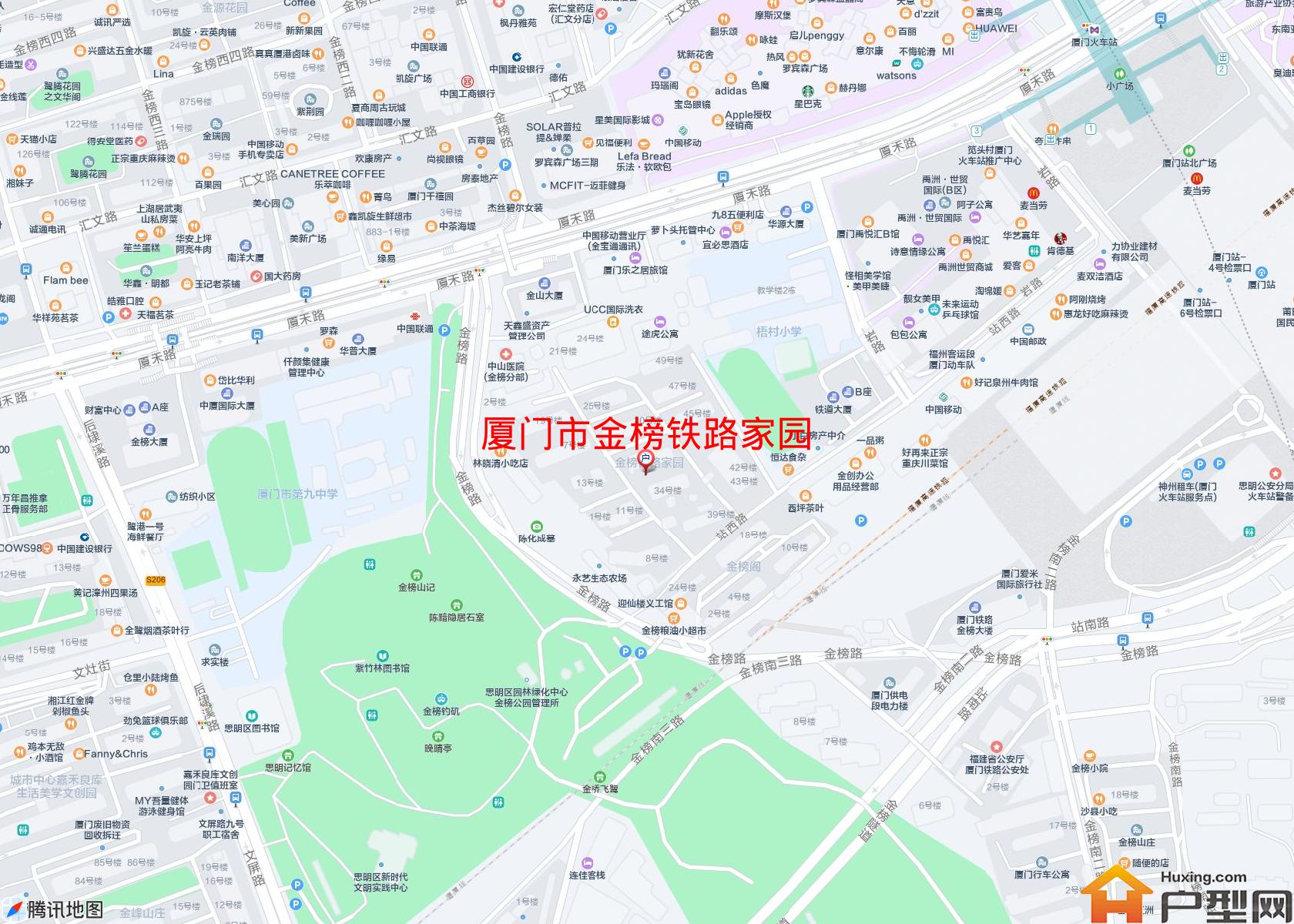 金榜铁路家园小区 - 户型网