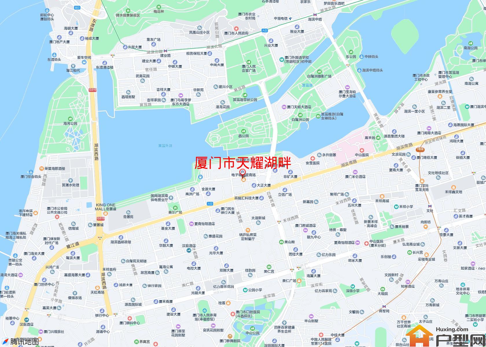 天耀湖畔小区 - 户型网