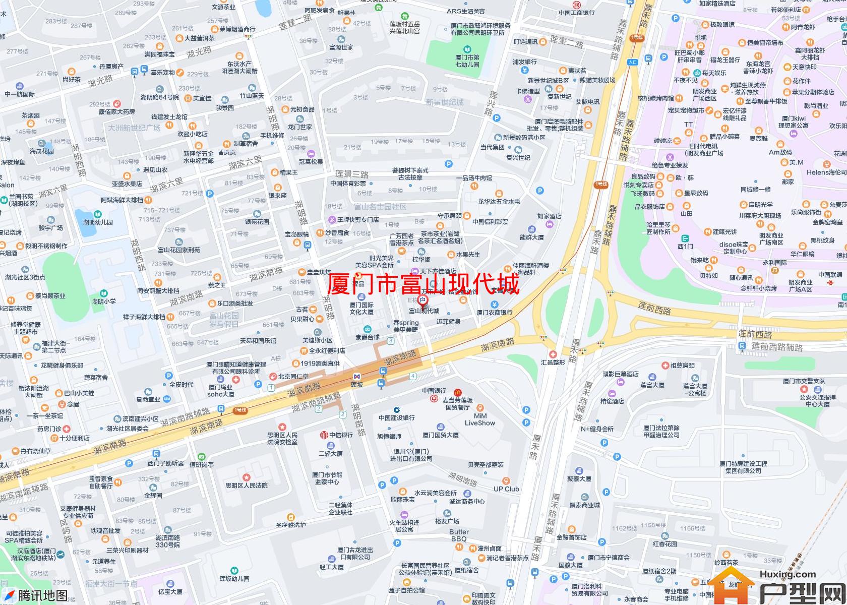 富山现代城小区 - 户型网