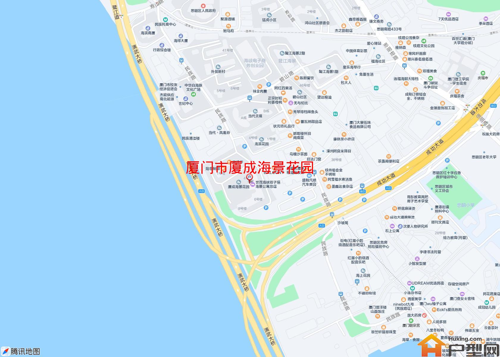 厦成海景花园小区 - 户型网