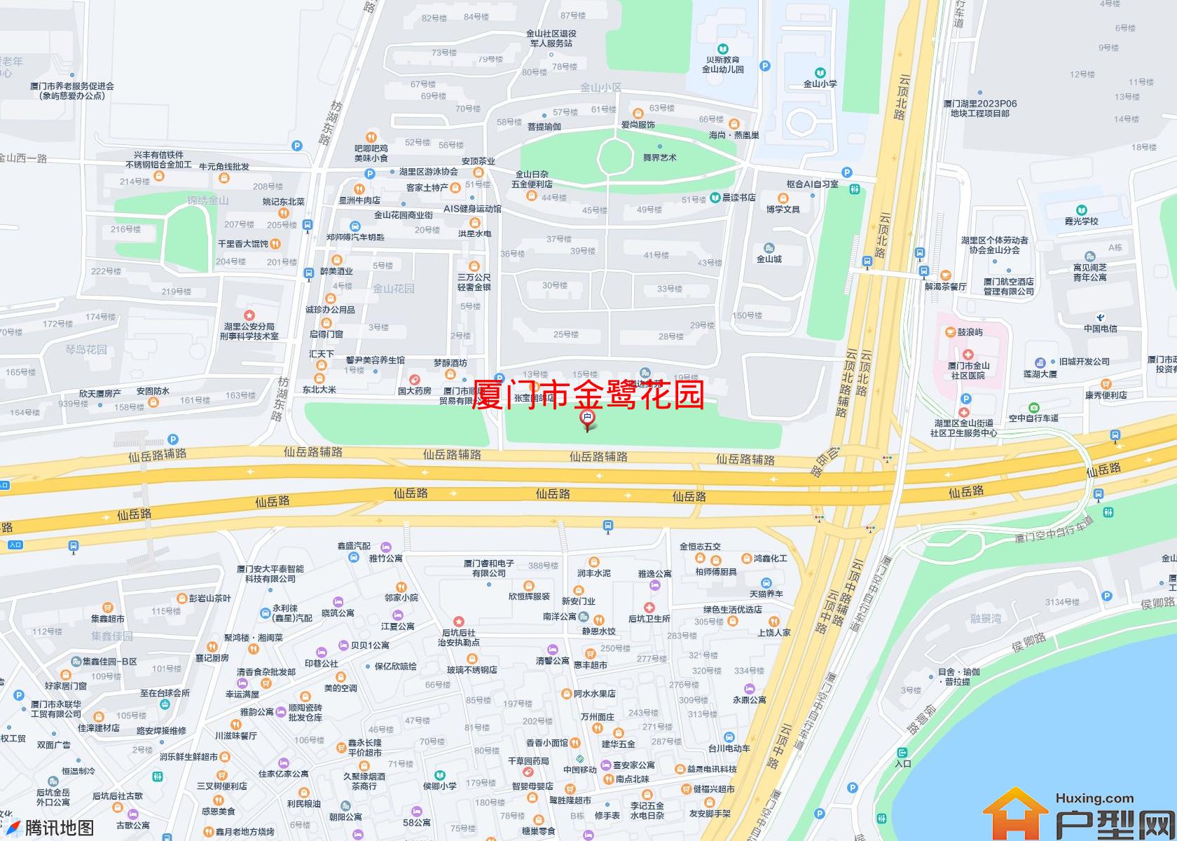 金鹭花园小区 - 户型网