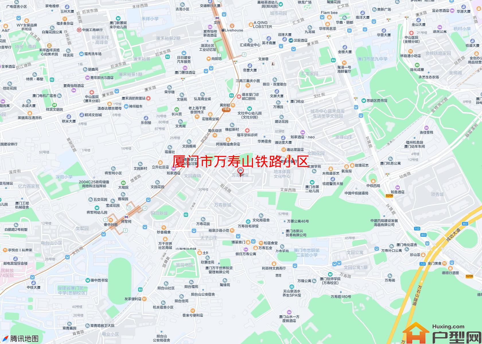 万寿山铁路小区小区 - 户型网
