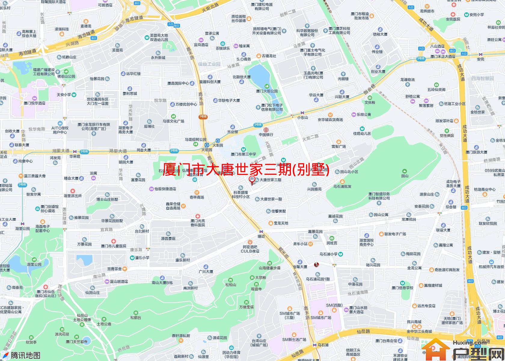 大唐世家三期(别墅)小区 - 户型网