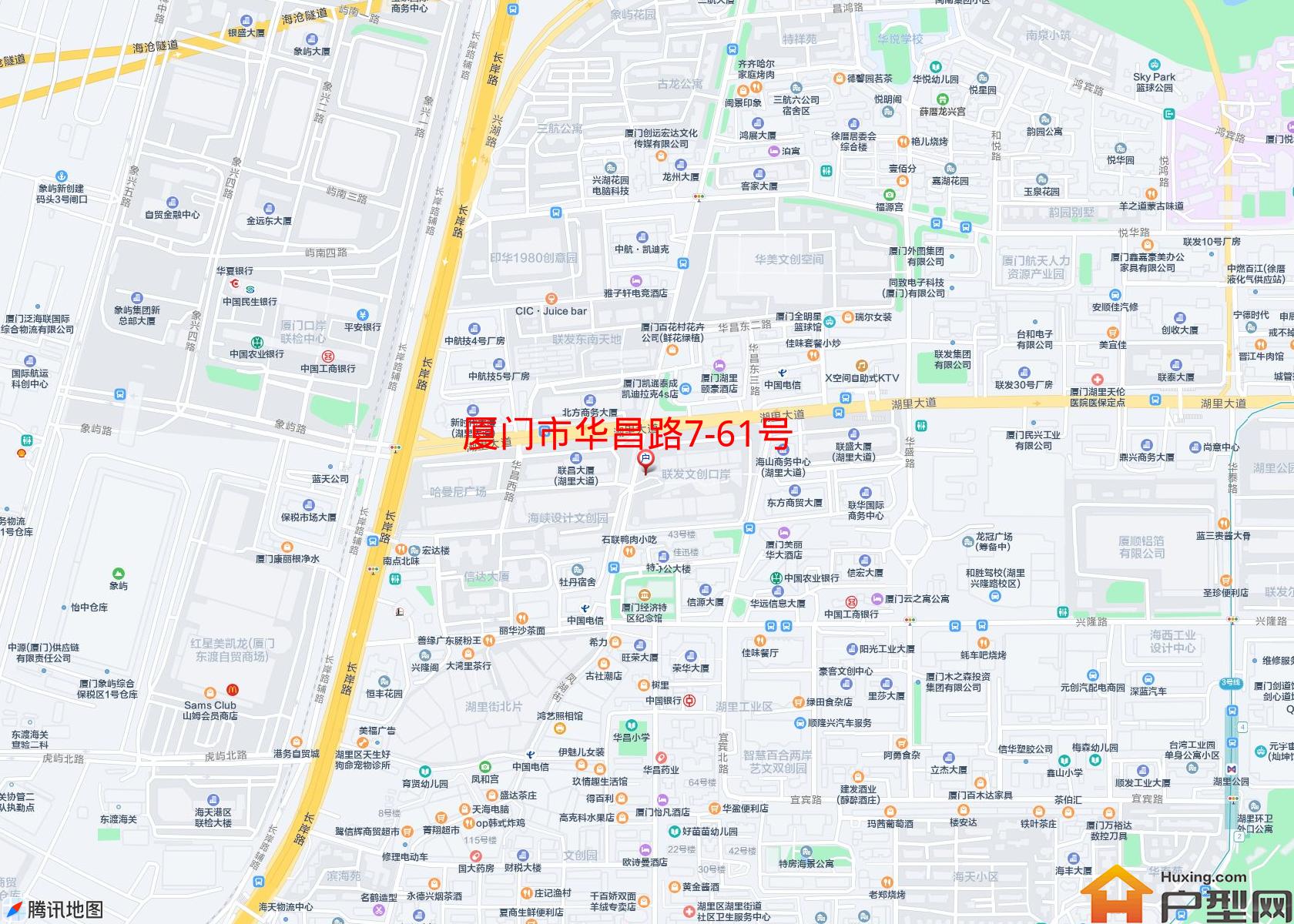华昌路7-61号小区 - 户型网
