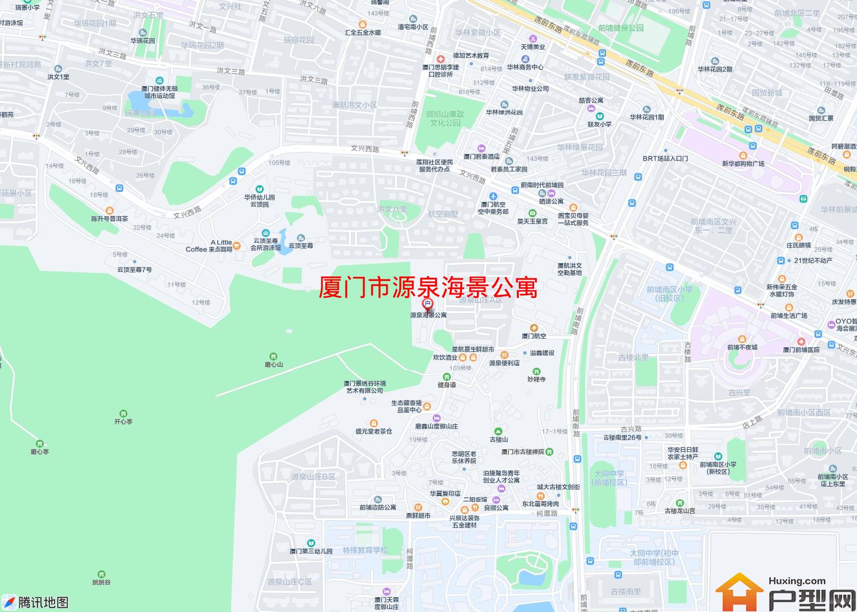 源泉海景公寓小区 - 户型网