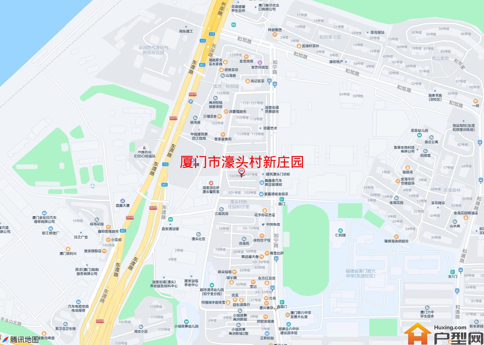 濠头村新庄园小区 - 户型网