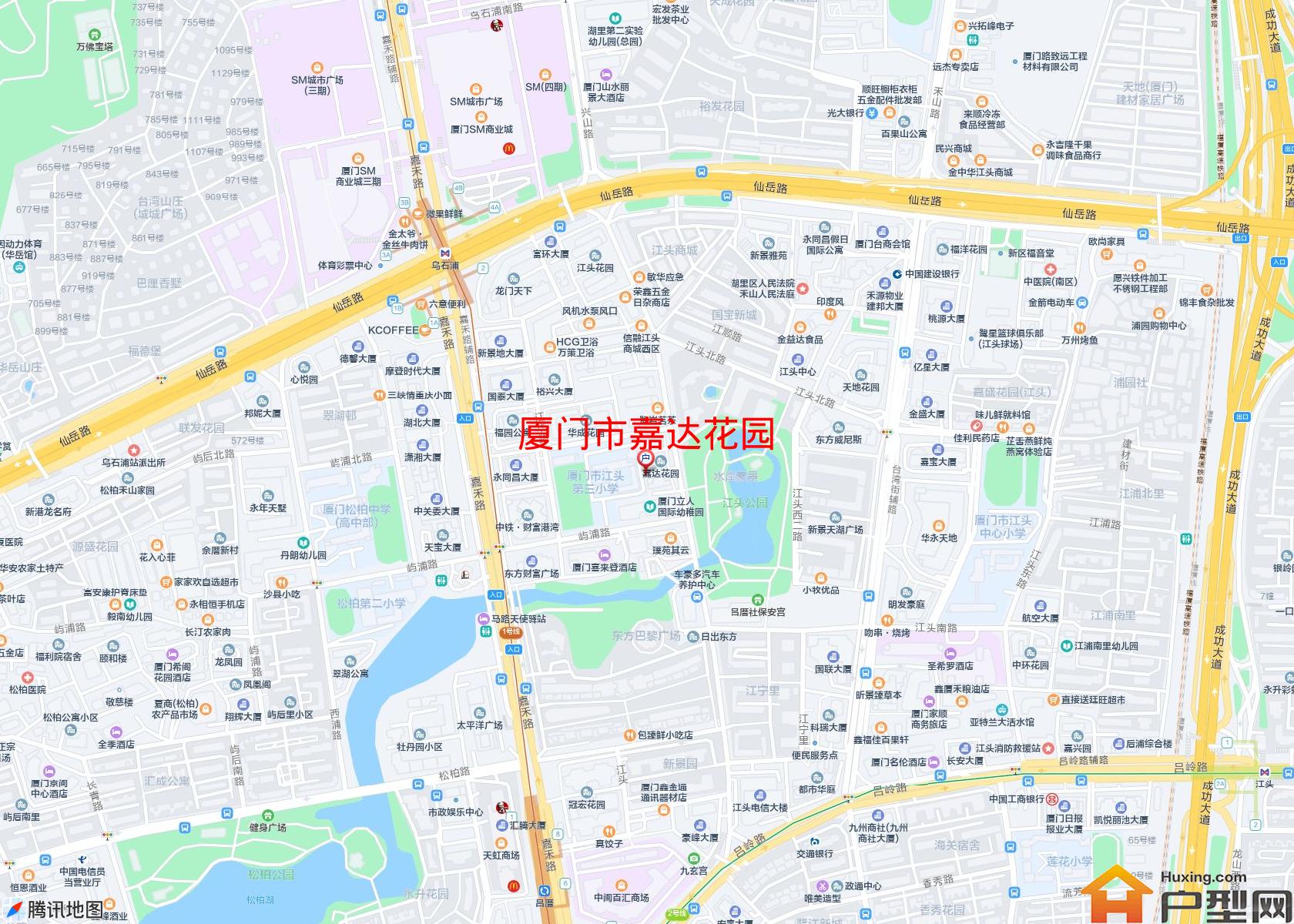 嘉达花园小区 - 户型网