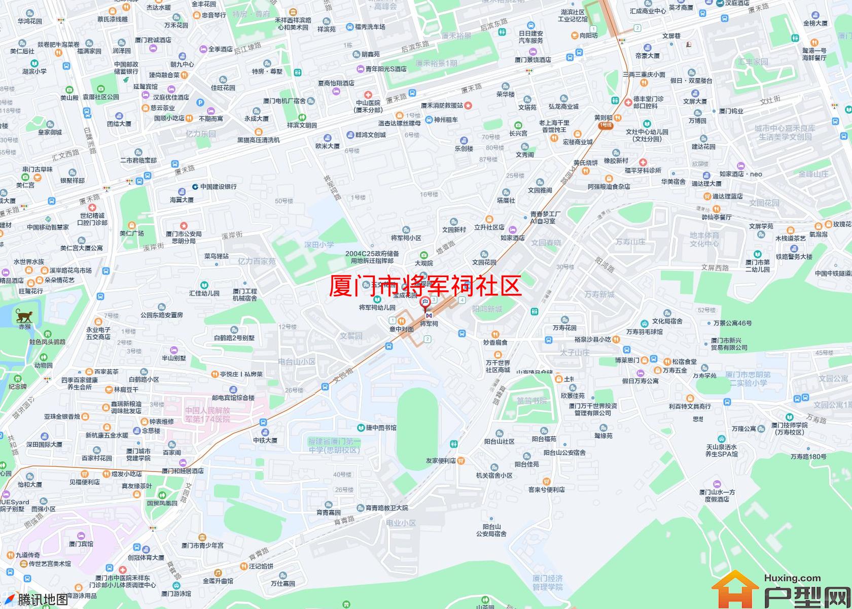 将军祠社区小区 - 户型网