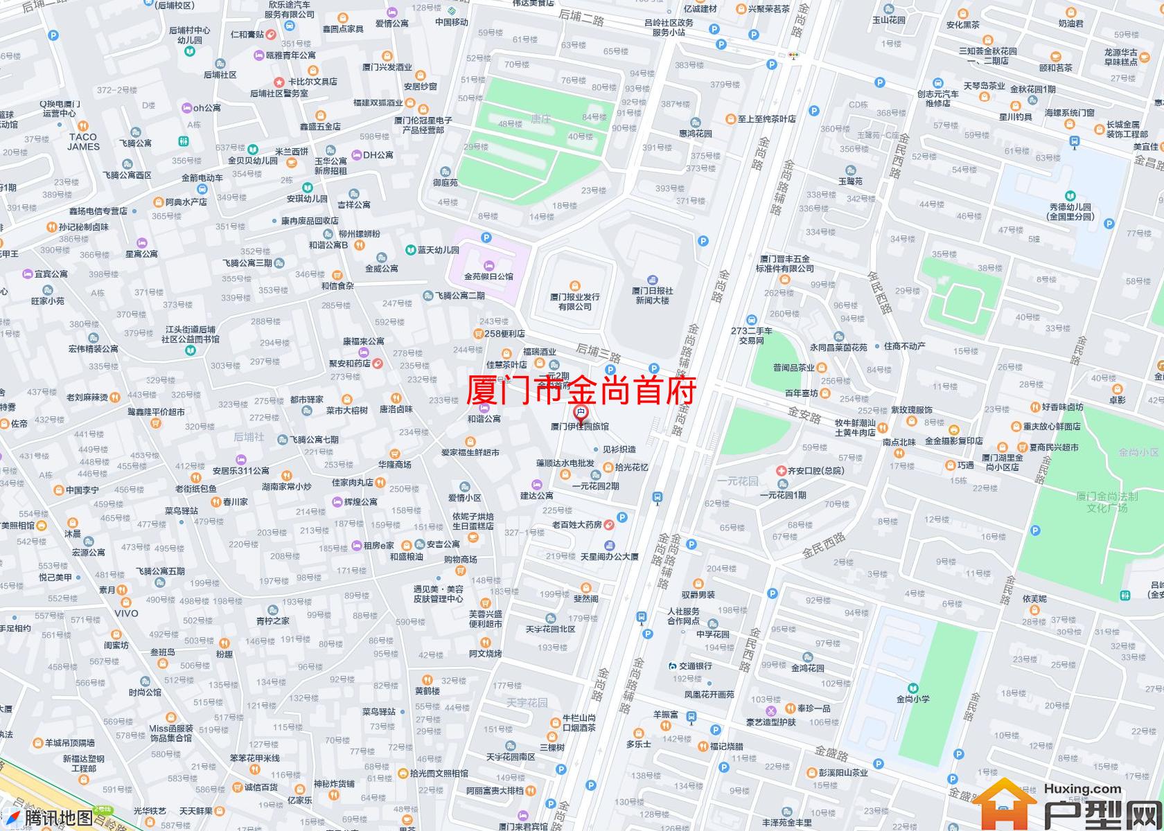 金尚首府小区 - 户型网