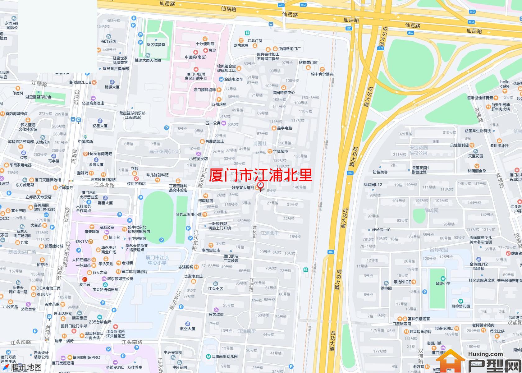 江浦北里小区 - 户型网