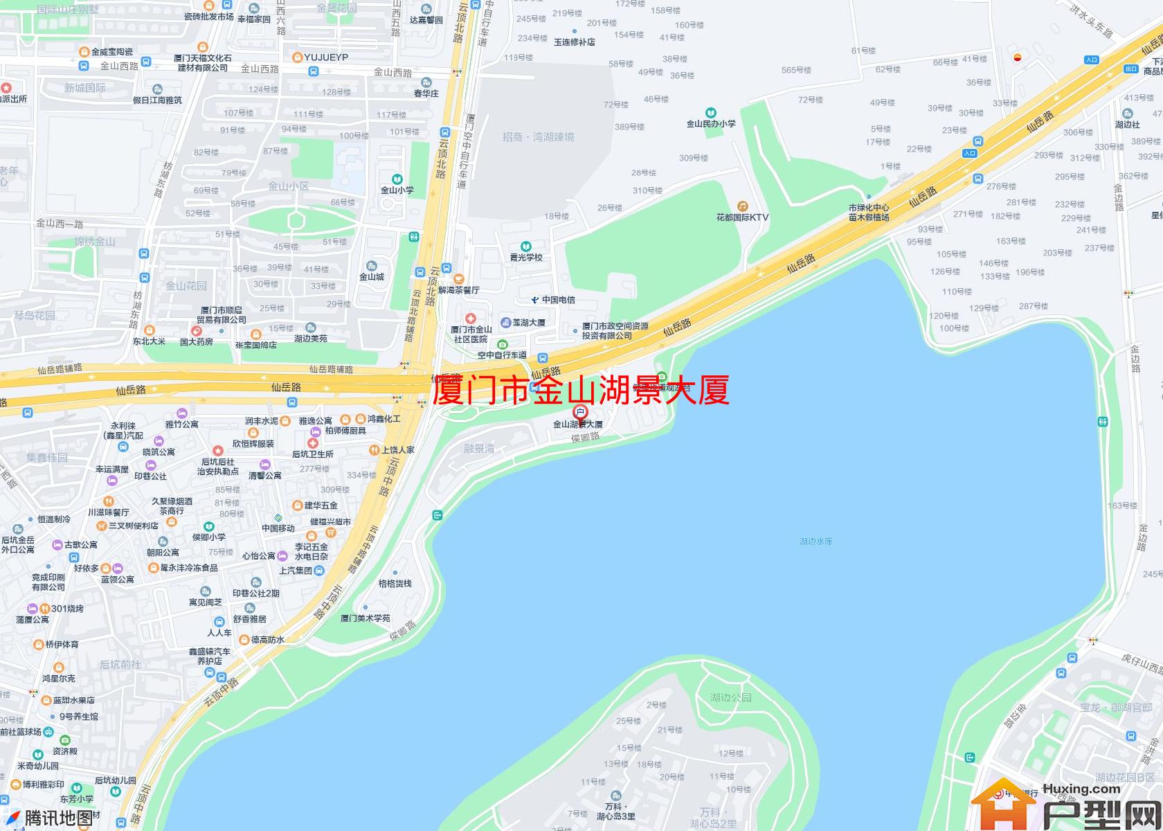 金山湖景大厦小区 - 户型网