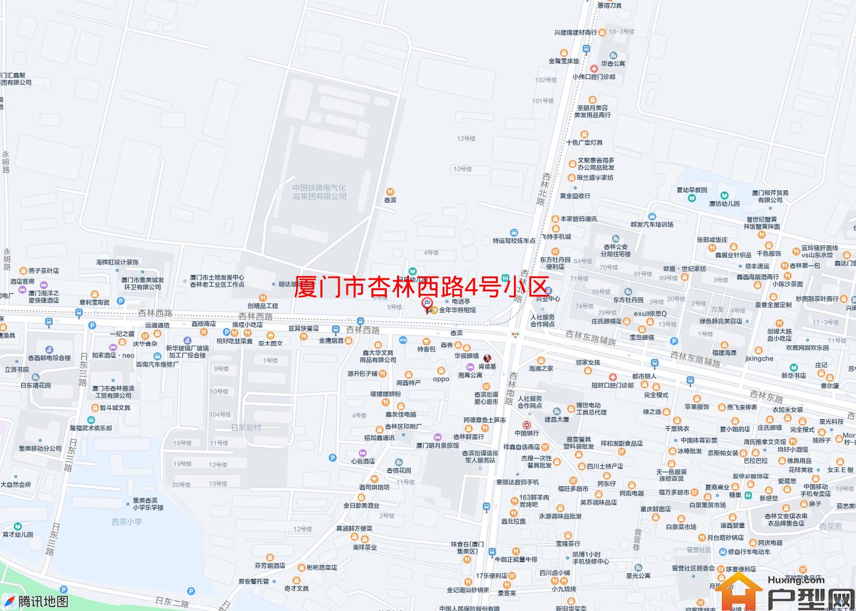 杏林西路4号小区小区 - 户型网