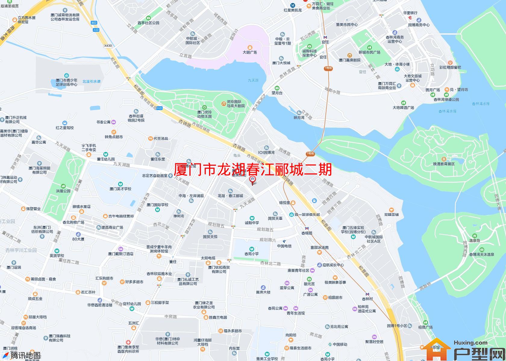 龙湖春江郦城二期小区 - 户型网