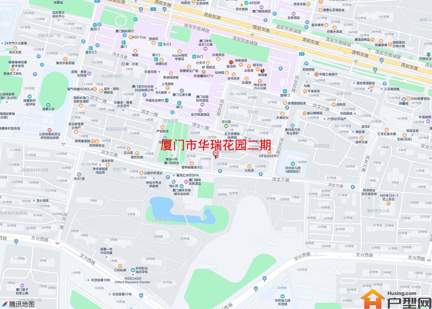 华瑞花园二期小区 - 户型网
