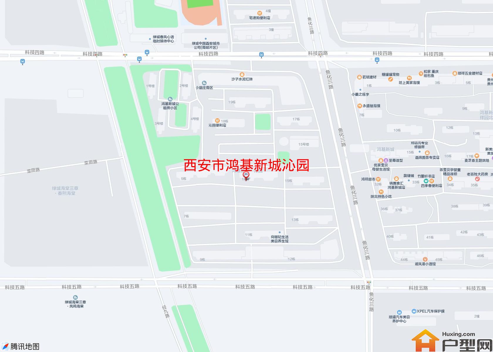 鸿基新城沁园小区 - 户型网