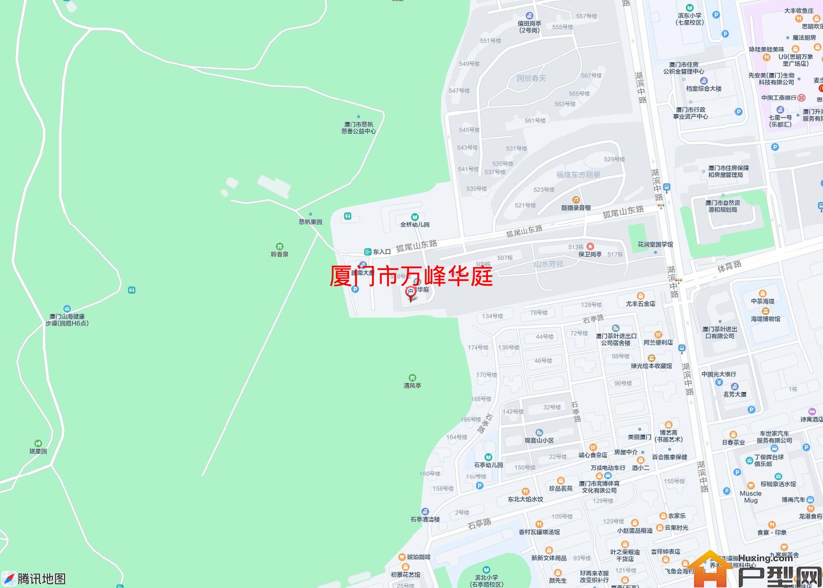 万峰华庭小区 - 户型网