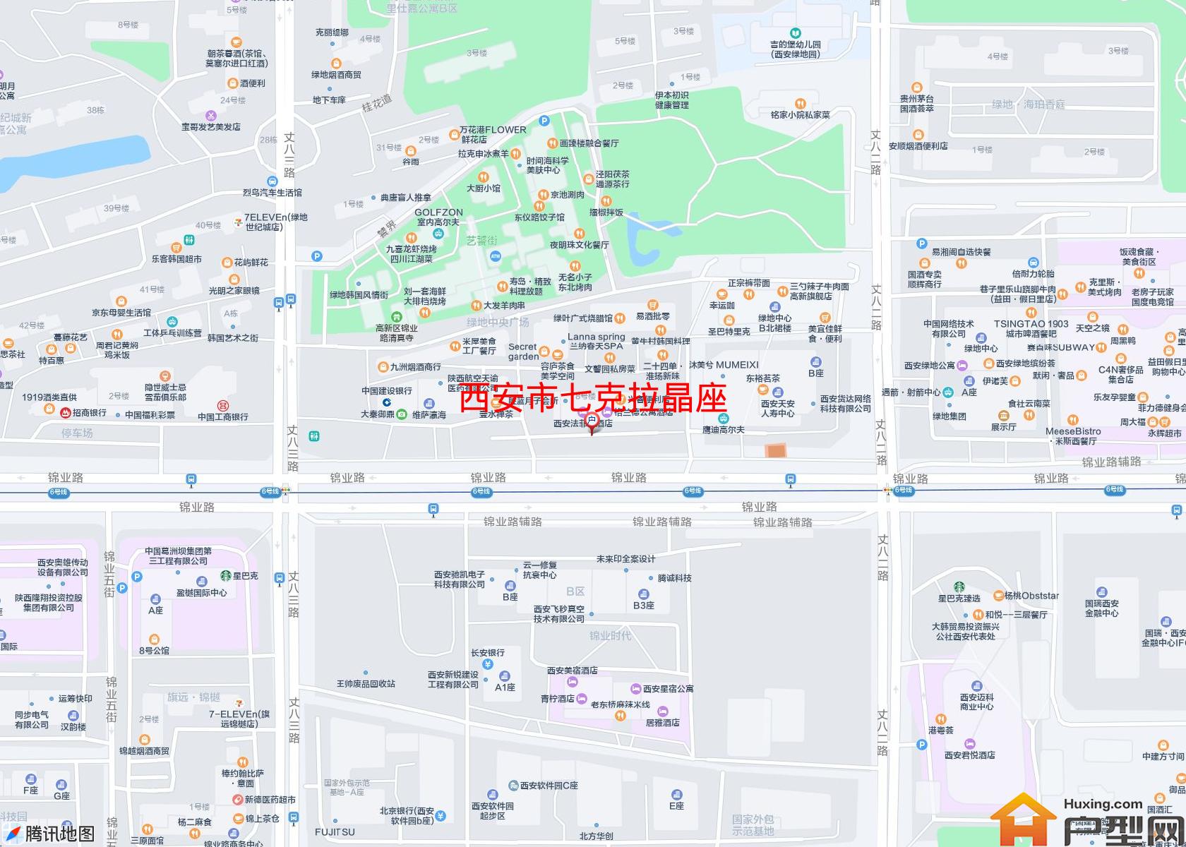 七克拉晶座小区 - 户型网