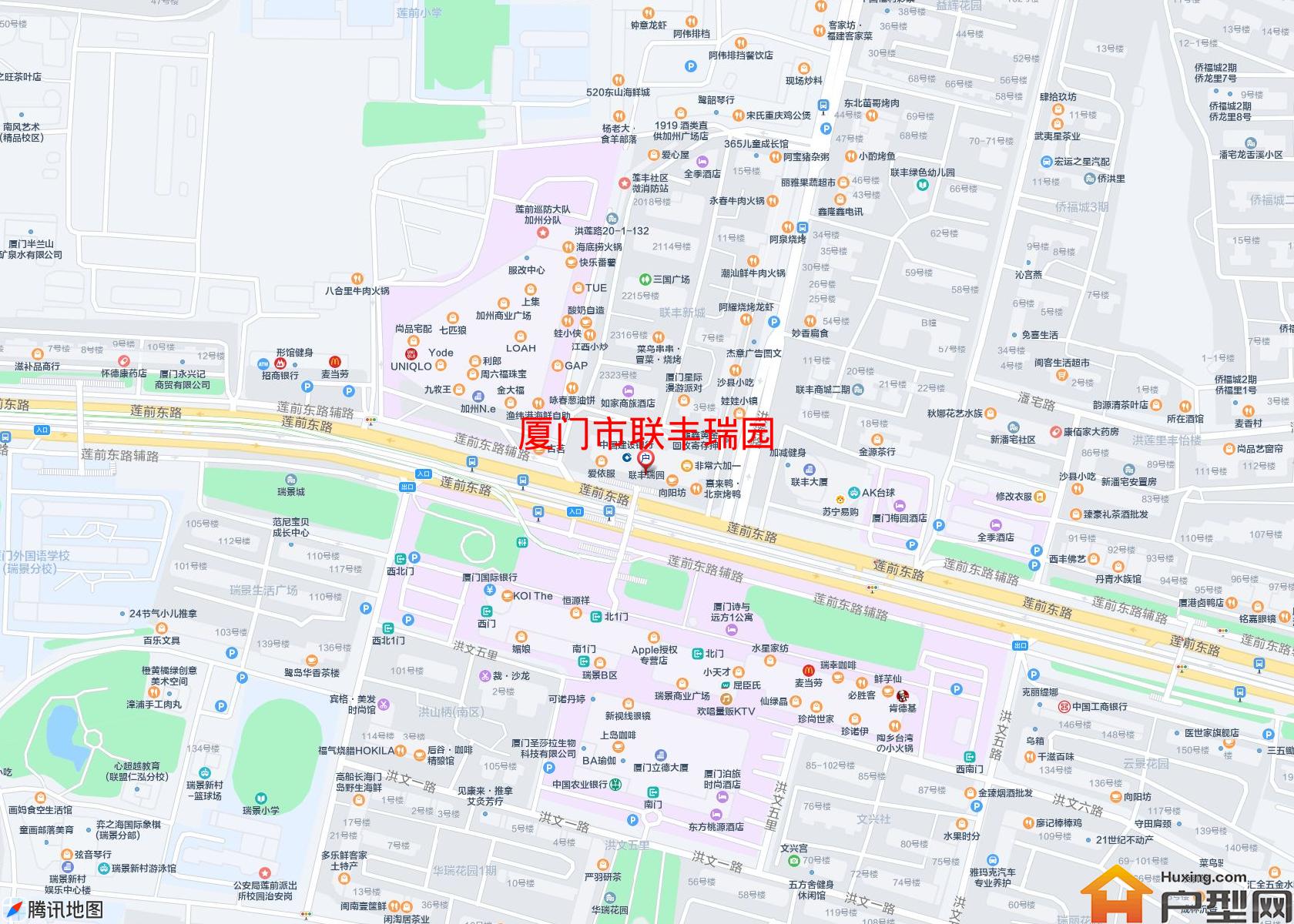 联丰瑞园小区 - 户型网