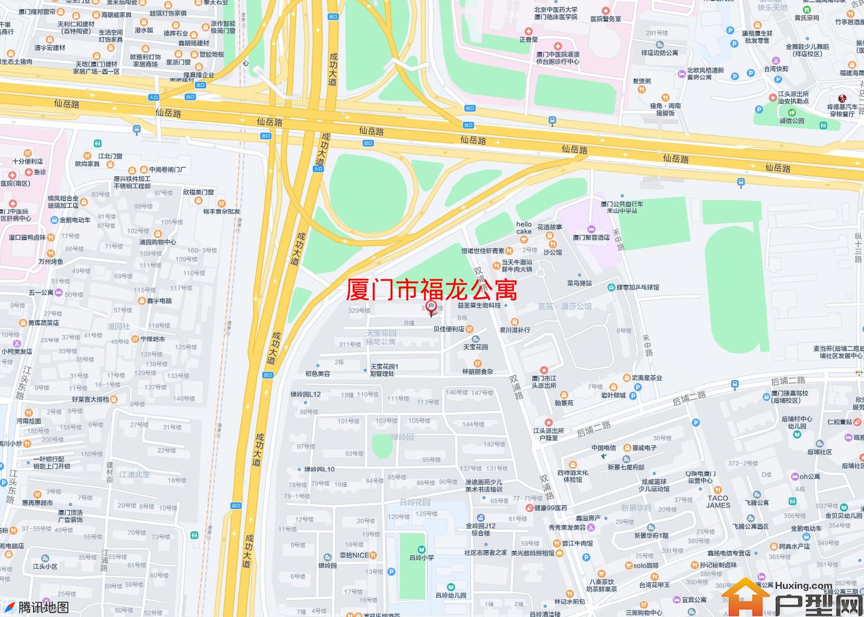 福龙公寓小区 - 户型网
