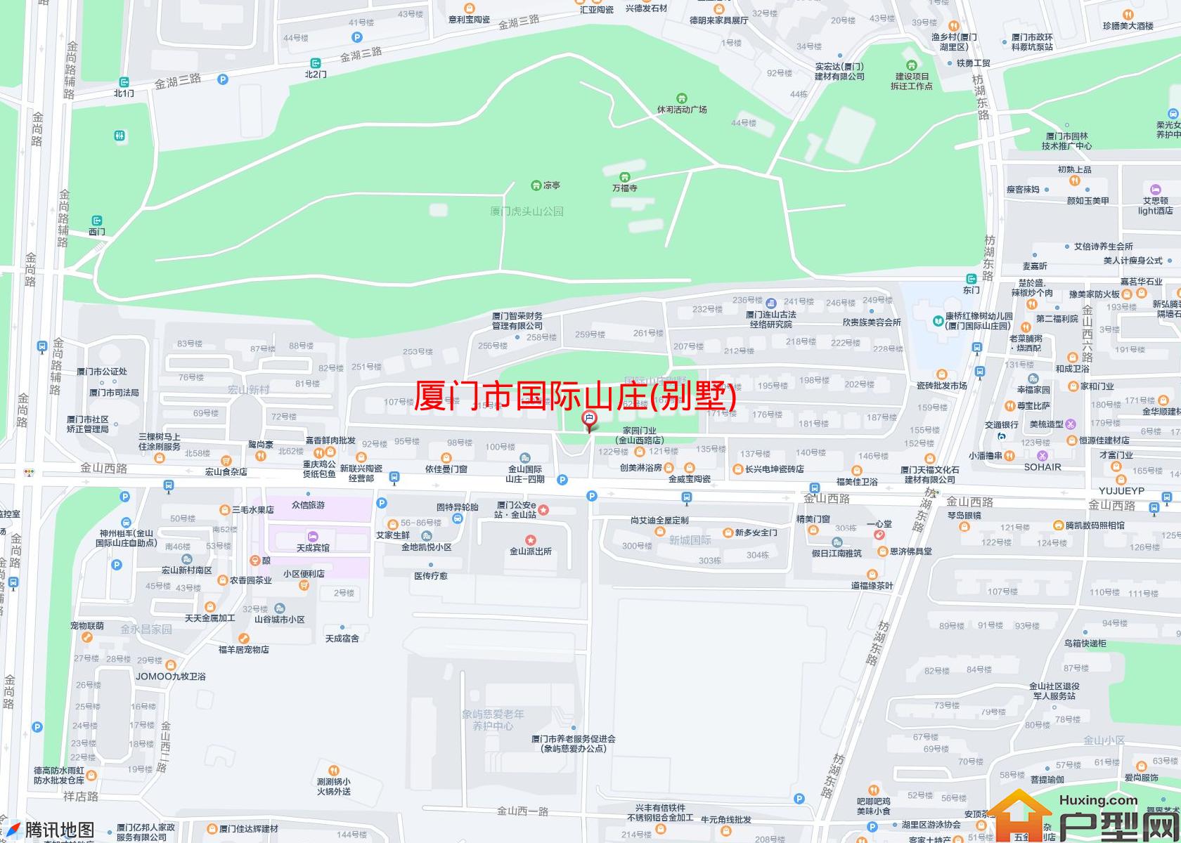 国际山庄(别墅)小区 - 户型网