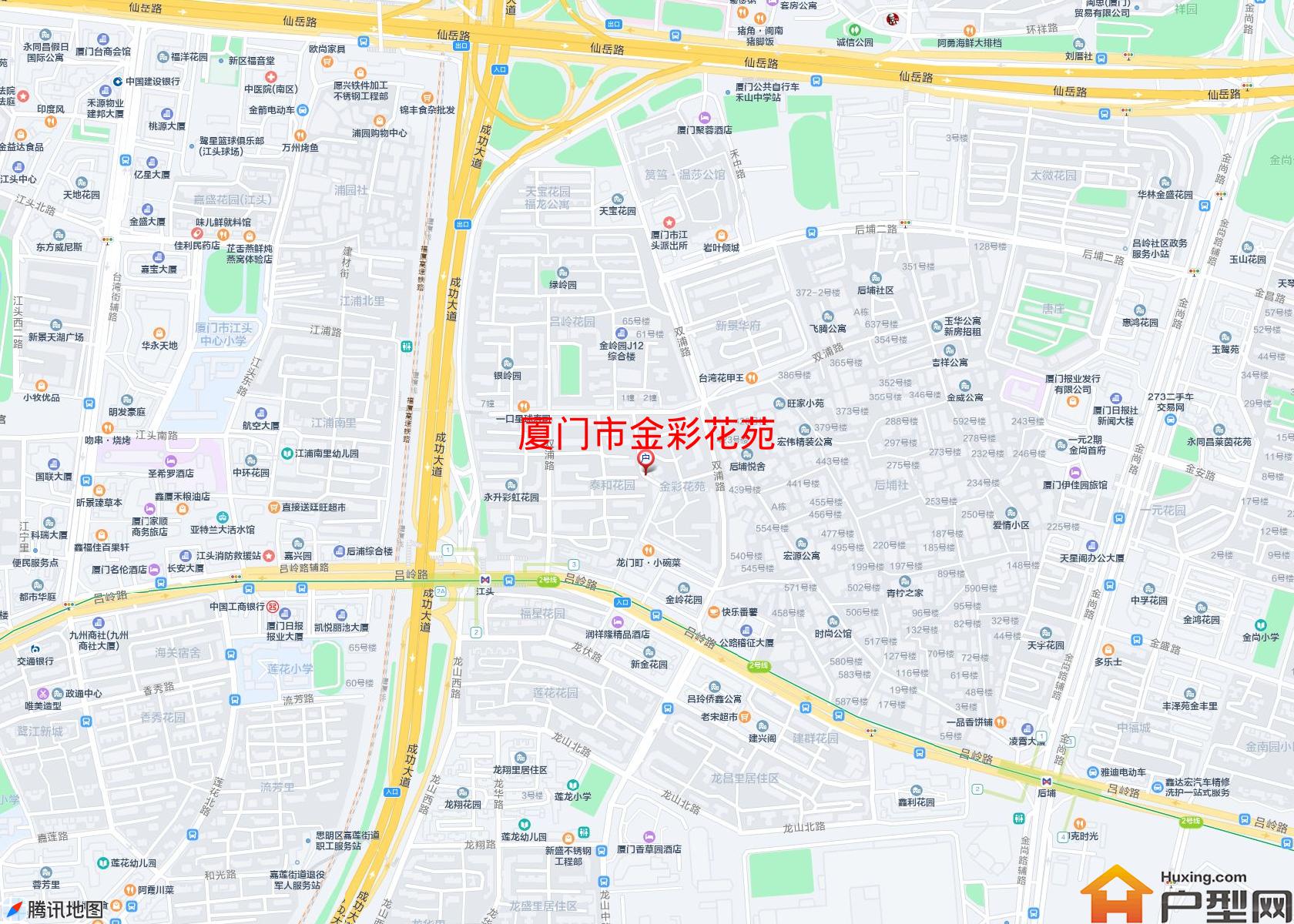 金彩花苑小区 - 户型网