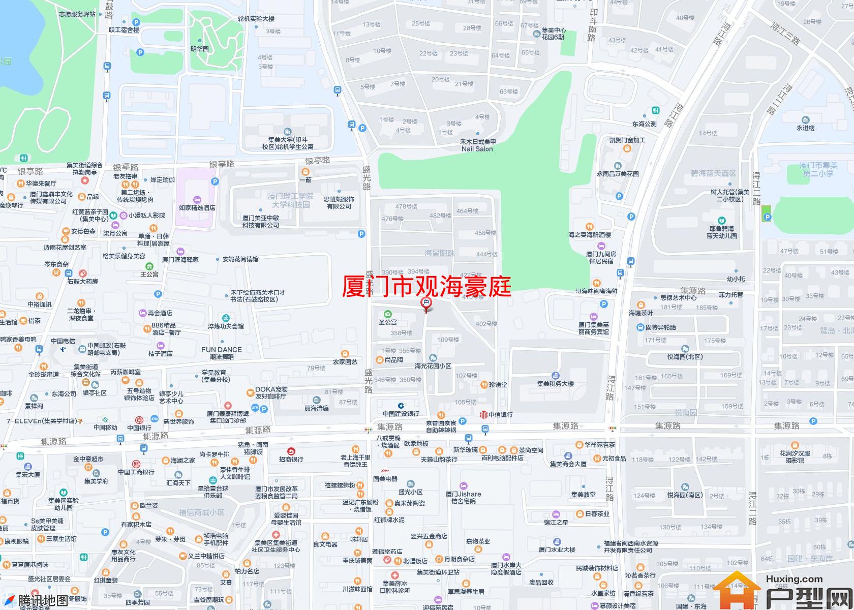 观海豪庭小区 - 户型网
