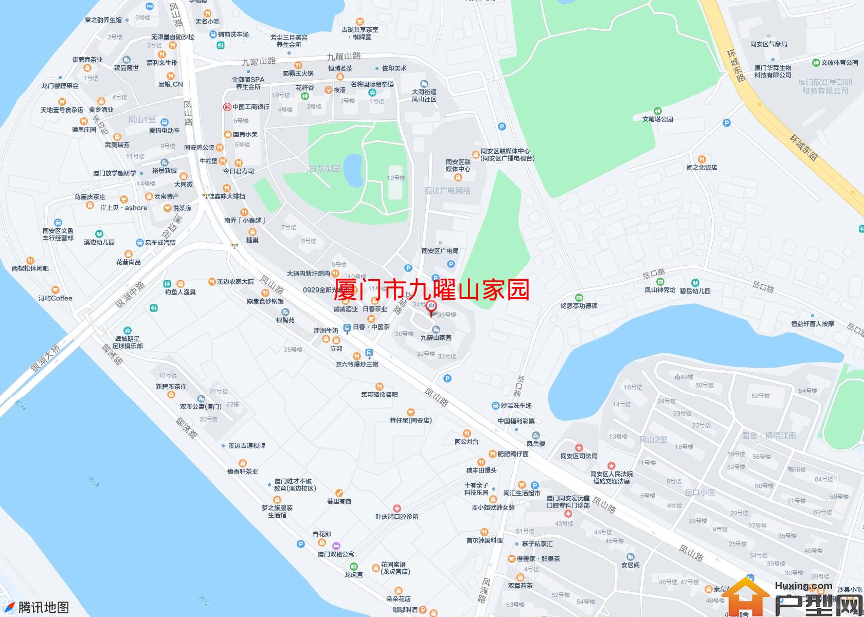 九曜山家园小区 - 户型网