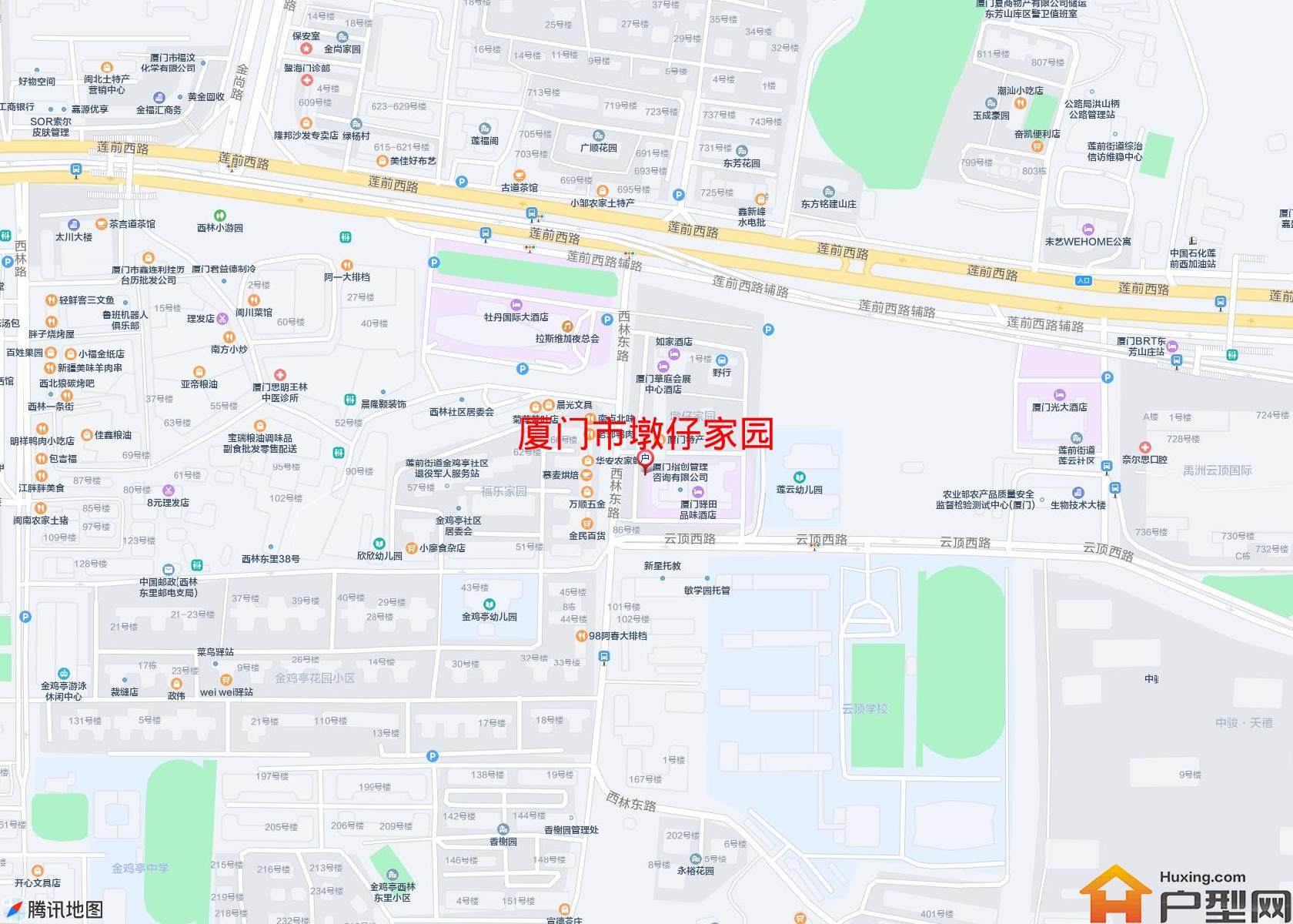 墩仔家园小区 - 户型网