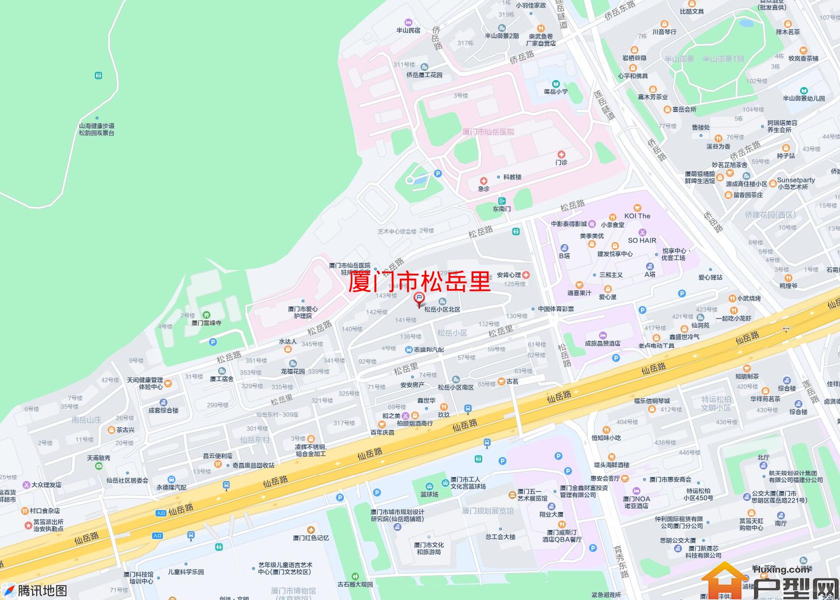 松岳里小区 - 户型网