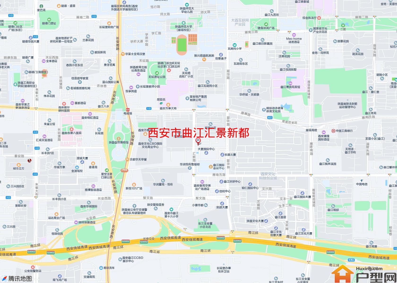 曲江汇景新都小区 - 户型网 曲江汇景新都小区 - 户型网
