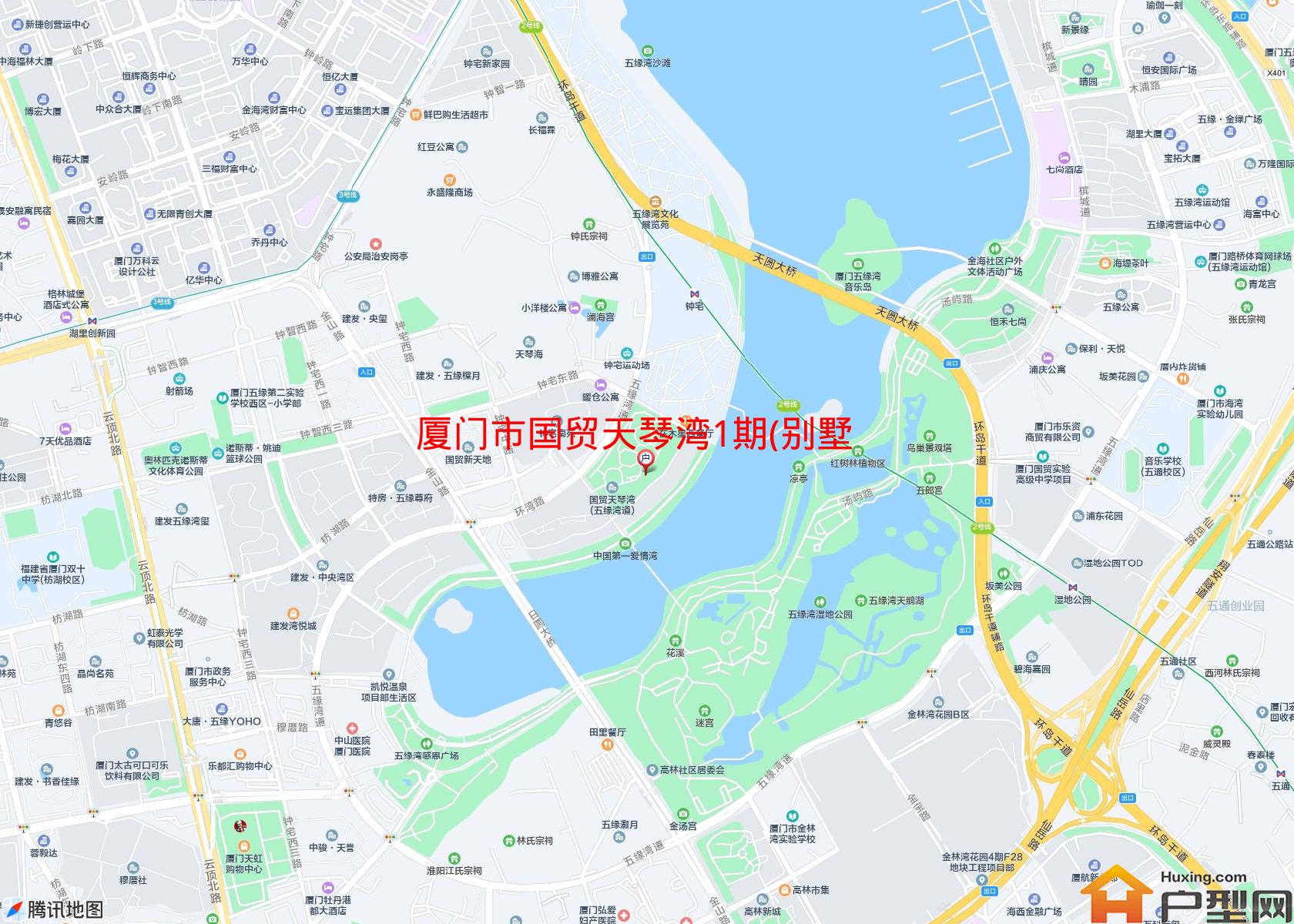 国贸天琴湾1期(别墅)小区 - 户型网