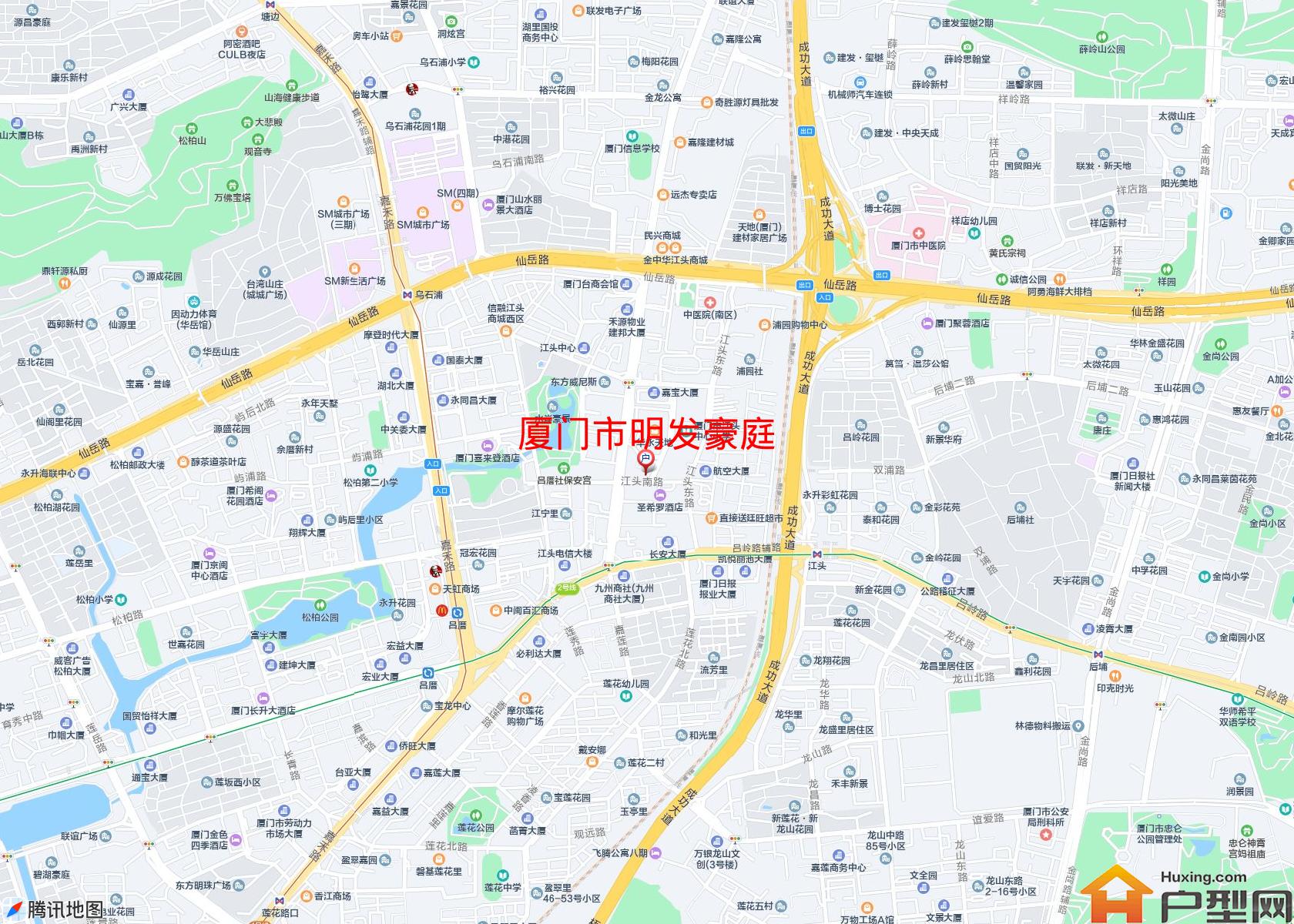 明发豪庭小区 - 户型网