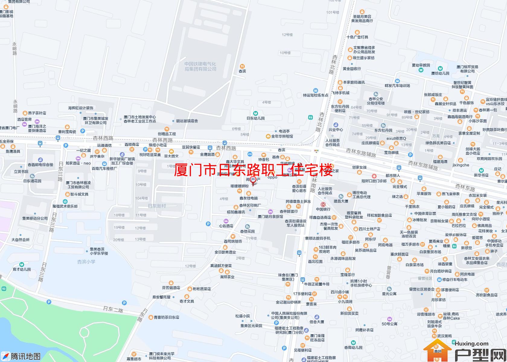 日东路职工住宅楼小区 - 户型网
