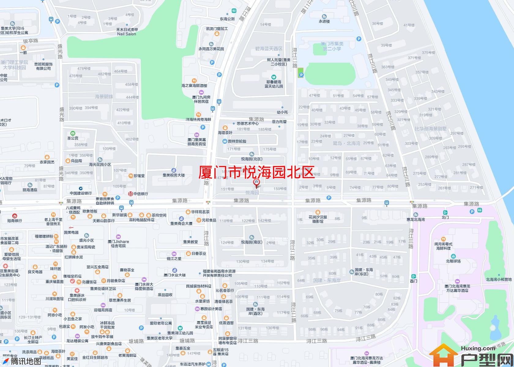 悦海园北区小区 - 户型网