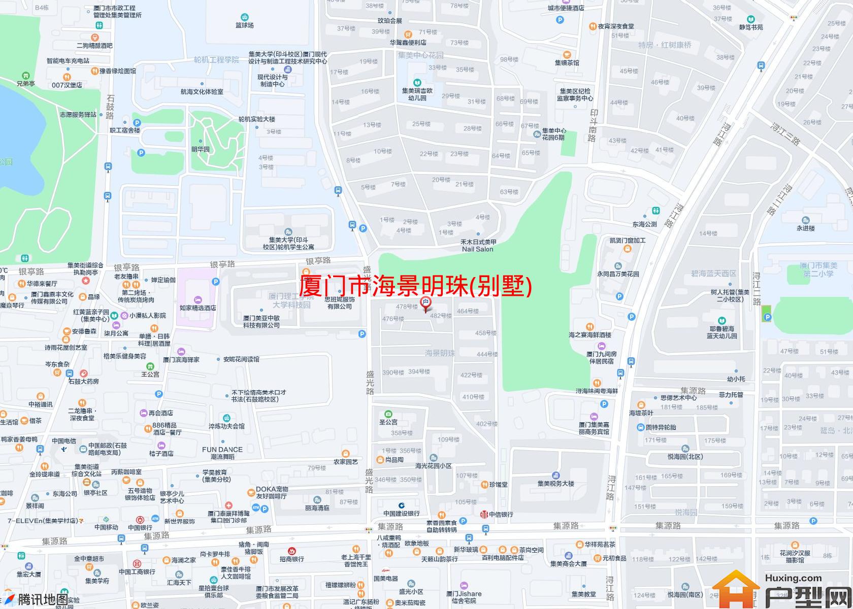海景明珠(别墅)小区 - 户型网