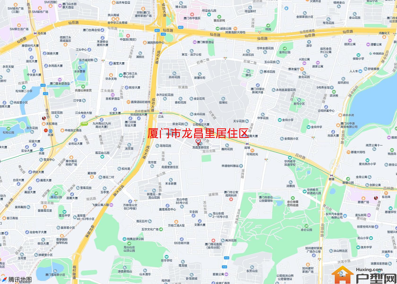 龙昌里居住区小区 - 户型网