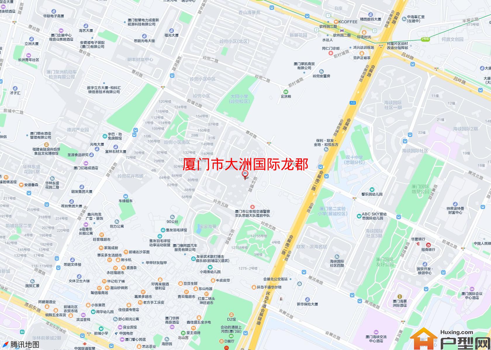 大洲国际龙郡小区 - 户型网