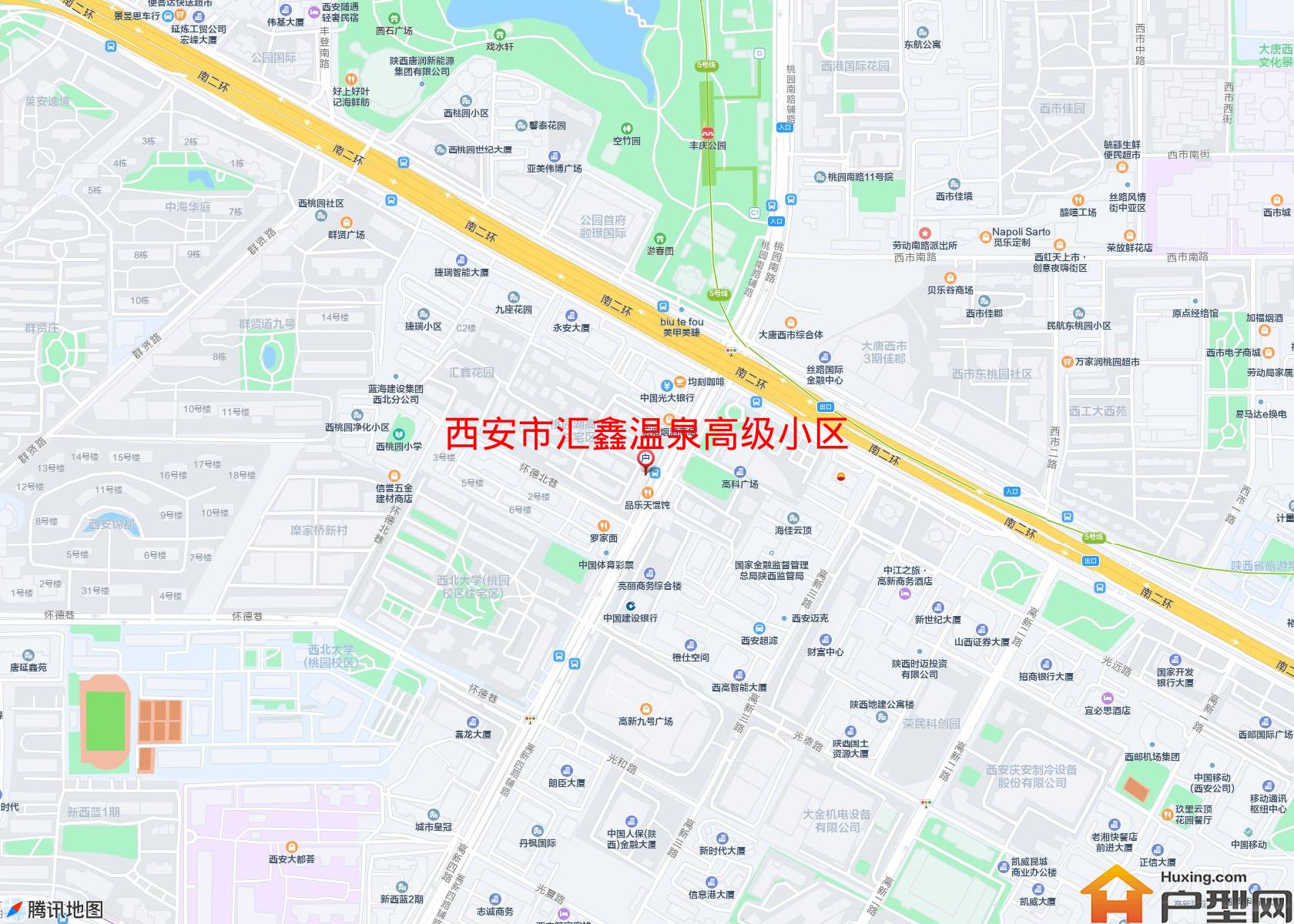 汇鑫温泉高级小区小区 - 户型网