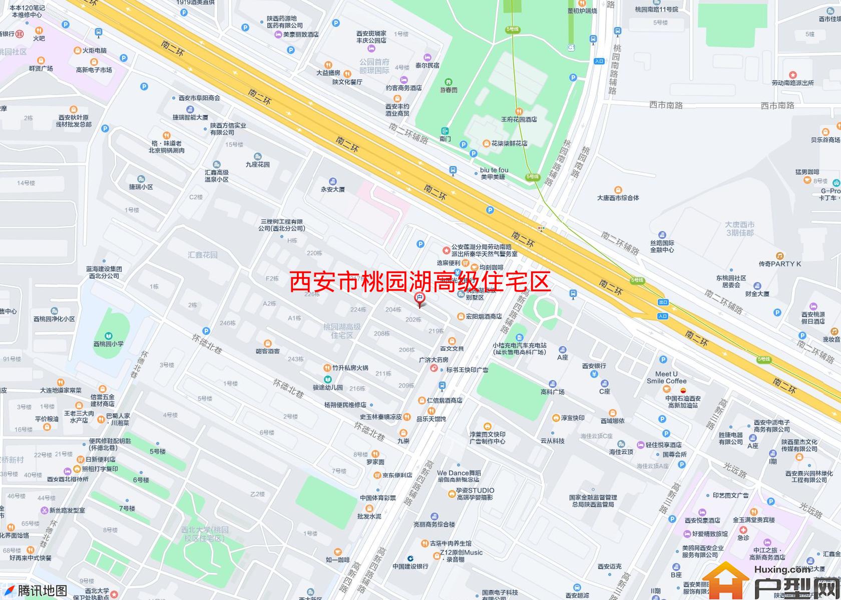桃园湖高级住宅区小区 - 户型网