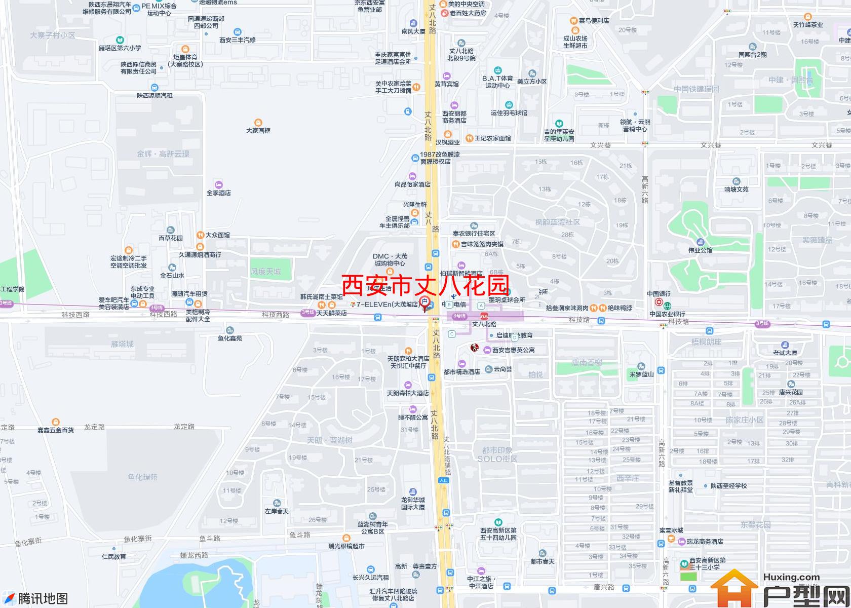 丈八花园小区 - 户型网 丈八花园小区 - 户型网