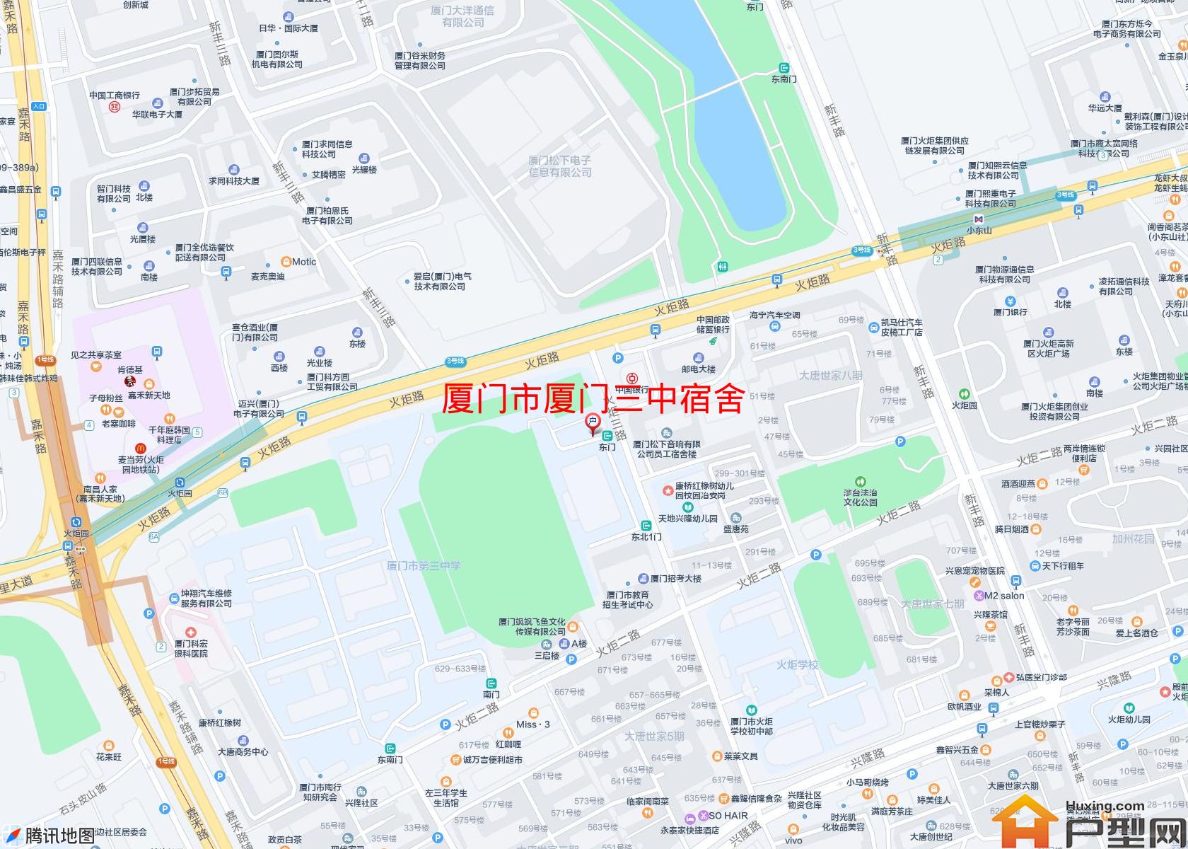 厦门三中宿舍小区 - 户型网